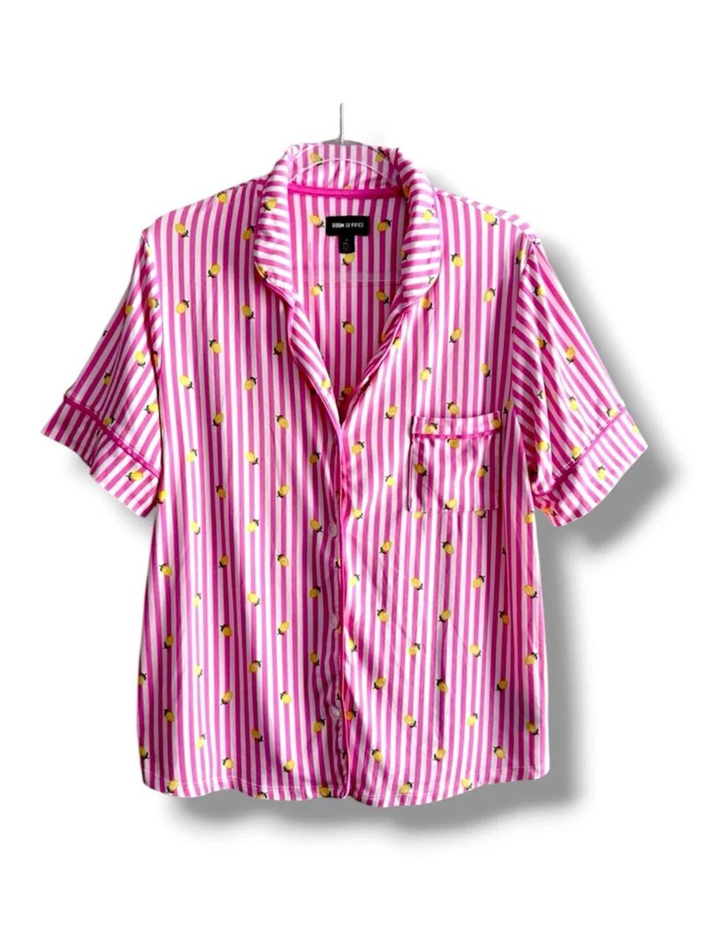 Room Service Pink Striped & Zebra Print Pajama Sets. 2 Pair Included